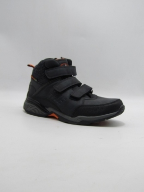 Botki młodzieżowe ocieplane (36-41) LXC 8123-W NAVY/ORANGE