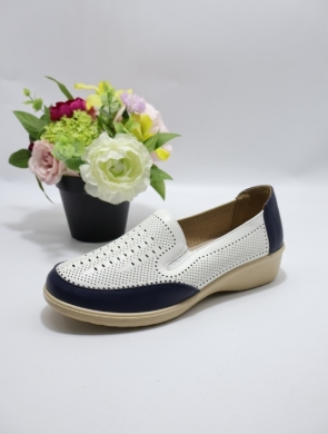 Półbuty damskie na koturnie (37-42) CH126 WHITE