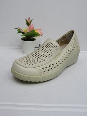 Półbuty damskie na koturnie (36-42) 8607-4 BEIGE