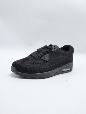 Buty sportowe damskie na płaskim (36-42) 12118-21 BLACK