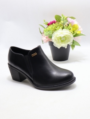 Półbuty damskie na obcasie (36-41) AGF-JX664 BLACK