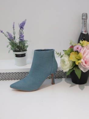 Botki damskie na szpilce (36-41) 8720 JEANS
