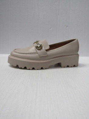 Mokasyny damskie na płaskim (36-41) YDF-24A  BEIGE