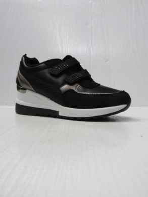 Buty sportowe damskie na koturnie (36-41) J-131 BLACK
