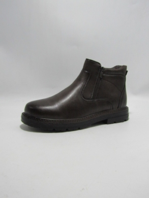 Botki męskie ocieplane (40-45) 35455-3 BROWN