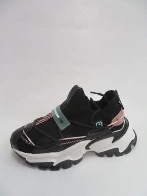 Sneakersy damskie niskie (36-41) 9205 BLACK
