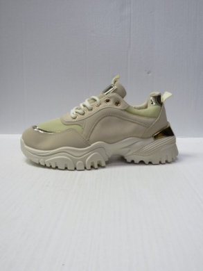 Buty sportowe damskie na płaskim (36-41) A15 BEIGE