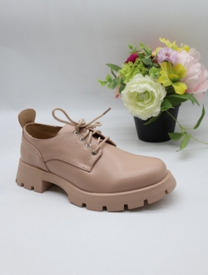 Półbuty damskie na płaskim (36-41) NC1261 BEIGE
