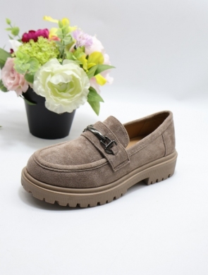 Mokasyny damskie na płaskim (36-41) 8850 KHAKI