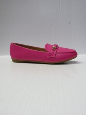 Mokasyny damskie na płaskim (36-41) 6-55 FUSHIA