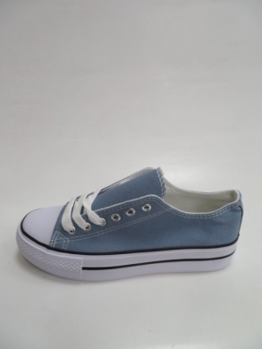 Trampki damskie na płaskim (36-41) XL33 LBLUE