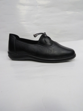 Półbuty damskie na płaskim (39-43) DX8110 BLACK