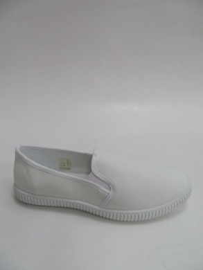 Tenisówki damskie na płaskim (36-41) 1012-4 WHITE