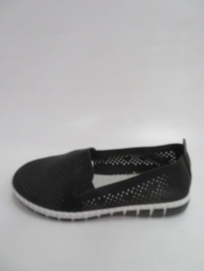 Tenisówki damskie na płaskim (36-41) AJH1005-1 BLACK