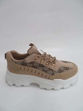 Sneakersy damskie niskie (36-41) 2221 BEIGE