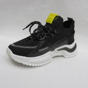 Sneakersy damskie niskie (36-41) B709 BLACK