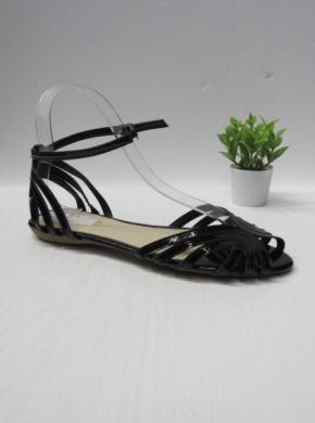 Sandały damskie na płaskim (36-41) 014-05 BLACK
