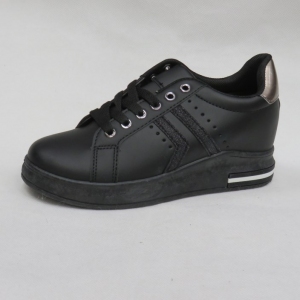 Buty sportowe damskie na płaskim (36-41) B026-69 BLA