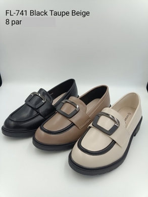 Mokasyny damskie na płaskim (36-41) FL-741 BEIGE