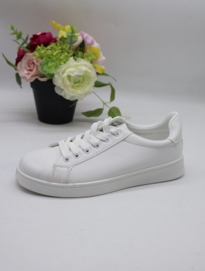 Buty sportowe damskie na płaskim (36-41) 9981 WHITE