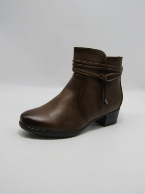 Botki damskie ocieplane na obcasie (36-41) 61692 BR
