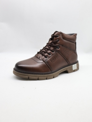 Botki męskie ocieplane (40-45) 62018-3 BROWN