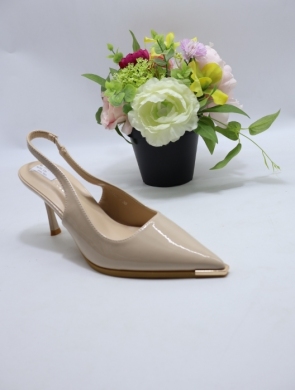 Sandały damskie na szpilce (36-41) 23132-2 BEIGE