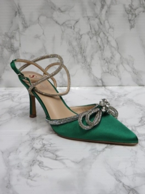 Sandały damskie na szpilce (36-41) QA200 GREEN