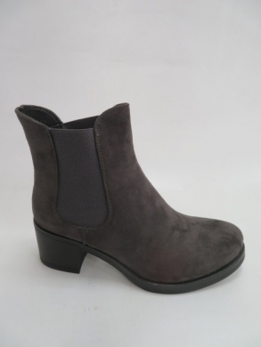 Botki damskie jesienne na obcasie (36-41) HE105 GREY