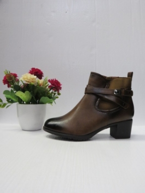 Botki damskie ocieplane na obcasie (36-41) HL61701-2