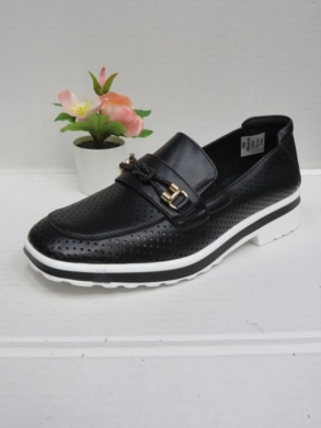 Mokasyny damskie na płaskim (36-41) A9136 BLACK