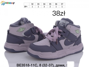 Botki dziewczęce (32-37) BE3518-11C