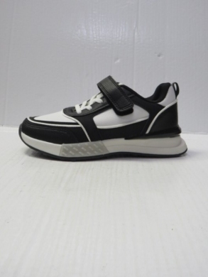 Buty sportowe chłopięce (32-37) LC970 BLACK/WHITE