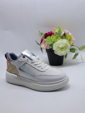 Buty sportowe damskie na płaskim (36-41) 23-01 BLUE