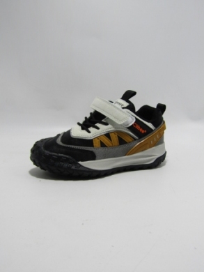 Buty sportowe chłopięce (32-37) LC51 GREY/YELLOW