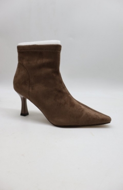 Botki damskie na szpilce (36-41) Z248 KHAKI