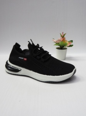 Buty sportowe damskie na płaskim (36-41) 0023-1 BLACK