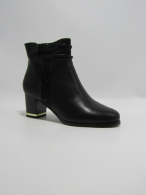 Botki damskie ocieplane na obcasie (36-41) G606-1