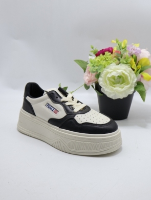 Buty sportowe damskie na płaskim (36-41) 9108 BLACK