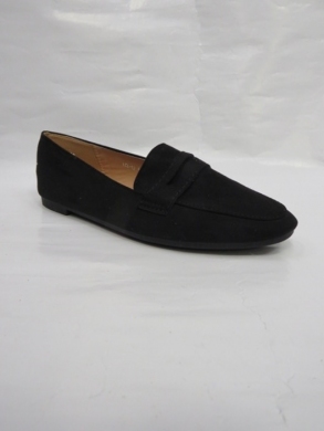 Mokasyny damskie na płaskim (36-41) L-12 BLACK