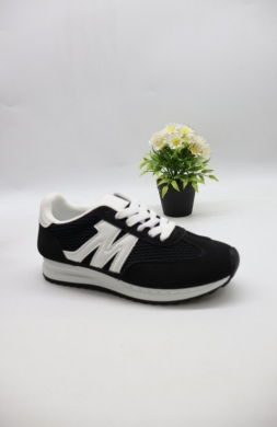 Buty sportowe damskie na płaskim (36-41) 6778 BLACK