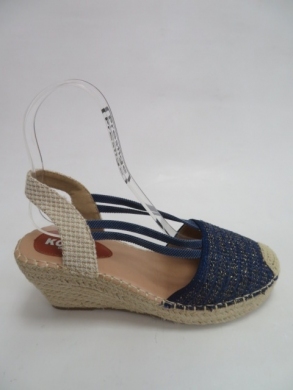 Sandały Damskie na koturnie (36-41) Z-12 BLUE