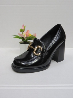 Półbuty damskie na obcasie (36-41) 9149 BLACK