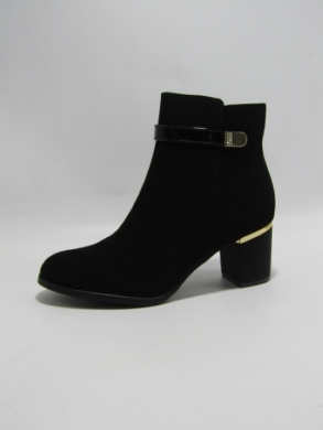 Botki damskie ocieplane na obcasie (36-41) AXHX-16 BLACK