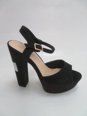 Sandały damskie na obcasie (36-41) 779 BLACK