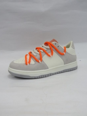 Buty sportowe damskie na płaskim (36-41) SN1002 ORANGE