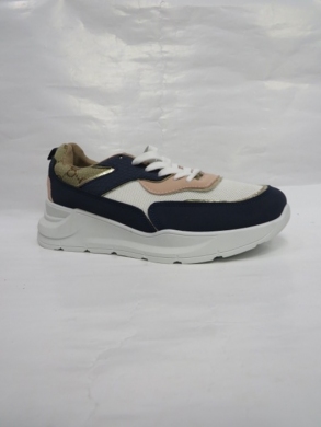Buty sportowe damskie na płaskim (36-41) QS-48 BLUE