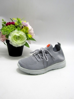 Buty sportowe damskie na płaskim (36-41) EV-366 GREY