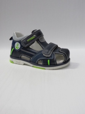 Sandały chłopięce (23-28) ZA27 BLUE/GREEN