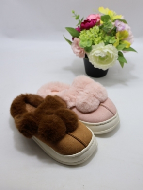 Kapcie damskie ocieplane (36-41) 617 MIX